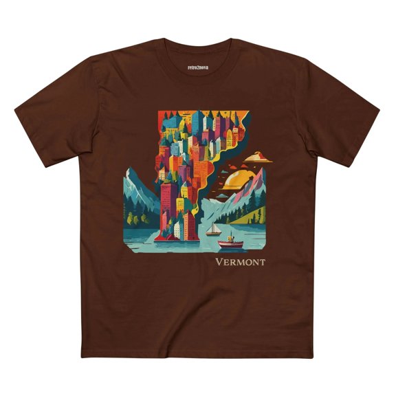 US State Shirts, Vermont Shirt