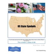US State Symbols A-Mi book 1, Paperback