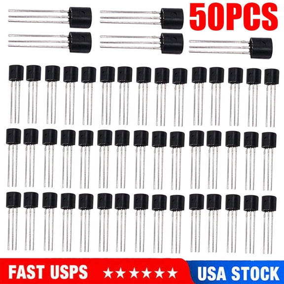 US Stock 50PCS 2SC2240 C2240 TO-92 NPN Small Signal Transistor
