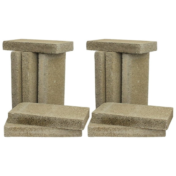 US Stove Company 4.5 x 9 x 1.25" Wood Burning Stove Firebrick (12 Pack)