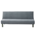 thumbnail image 1 of US Stretch Solid Color Futon Slipcover Full Or Queen Size Armless Sofa Bed Cover, 1 of 5