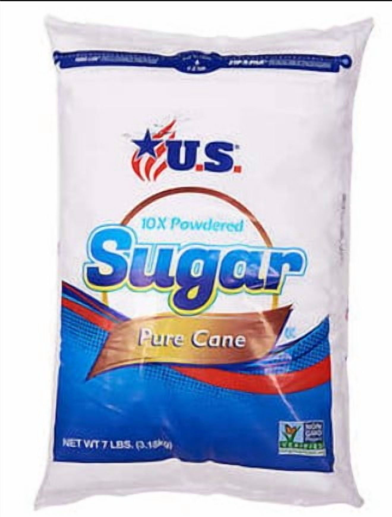 US Sugar 10X Powdered Sugar, 7 Pound : Sugar Substitute Products