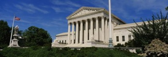 US Supreme Court Building Washington DC District Of Columbia USA Canvas Art - Panoramic Images (36 x 12)