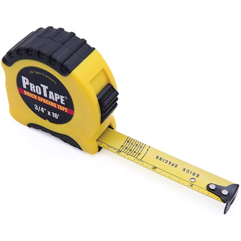 US Tape 52436 3/4" x 16' XR Series Brick Spacing Durable ProTape