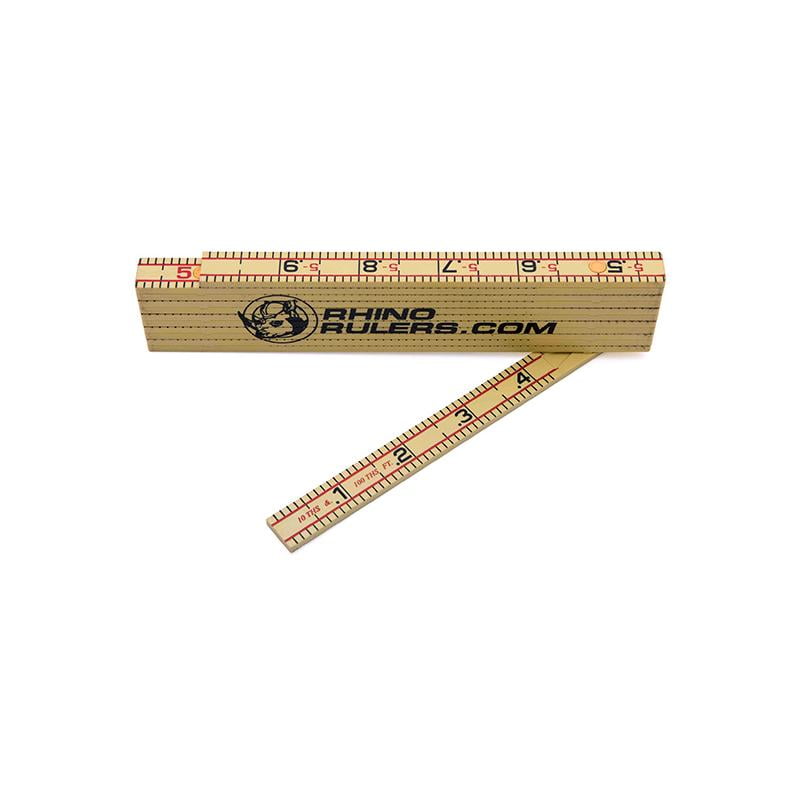 Metal Edged Yardstick Ruler, Inches and 1/8 Yard Measurements
