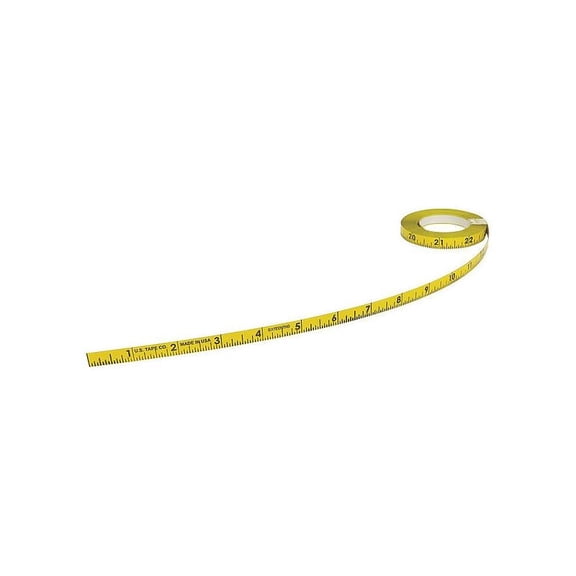 US Tape 58501 Adhesive-backed Bench Tape 3/8" x 50'; L-R; Continous