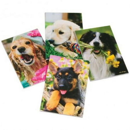 US Toy 1235X27 Dog Memo Pads - 12 Per Pack - Pack of 27