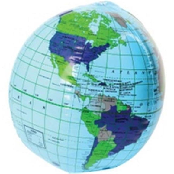 US Toy 16, 12 in. Inflatable Globes
