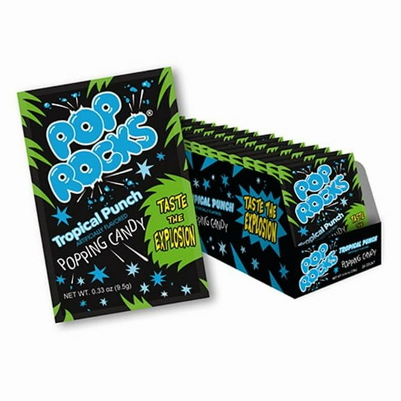 US Toy  24 Piece Pop Rocks Candy, Fruit Punch