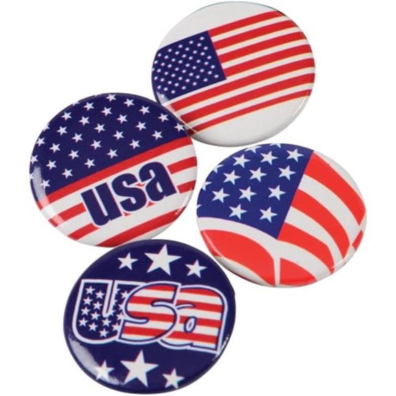 US Toy 24 Piece USA Fashion Buttons