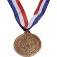 thumbnail image 1 of US Toy 7377 Bronze Medals - Pack of 12, 1 of 2