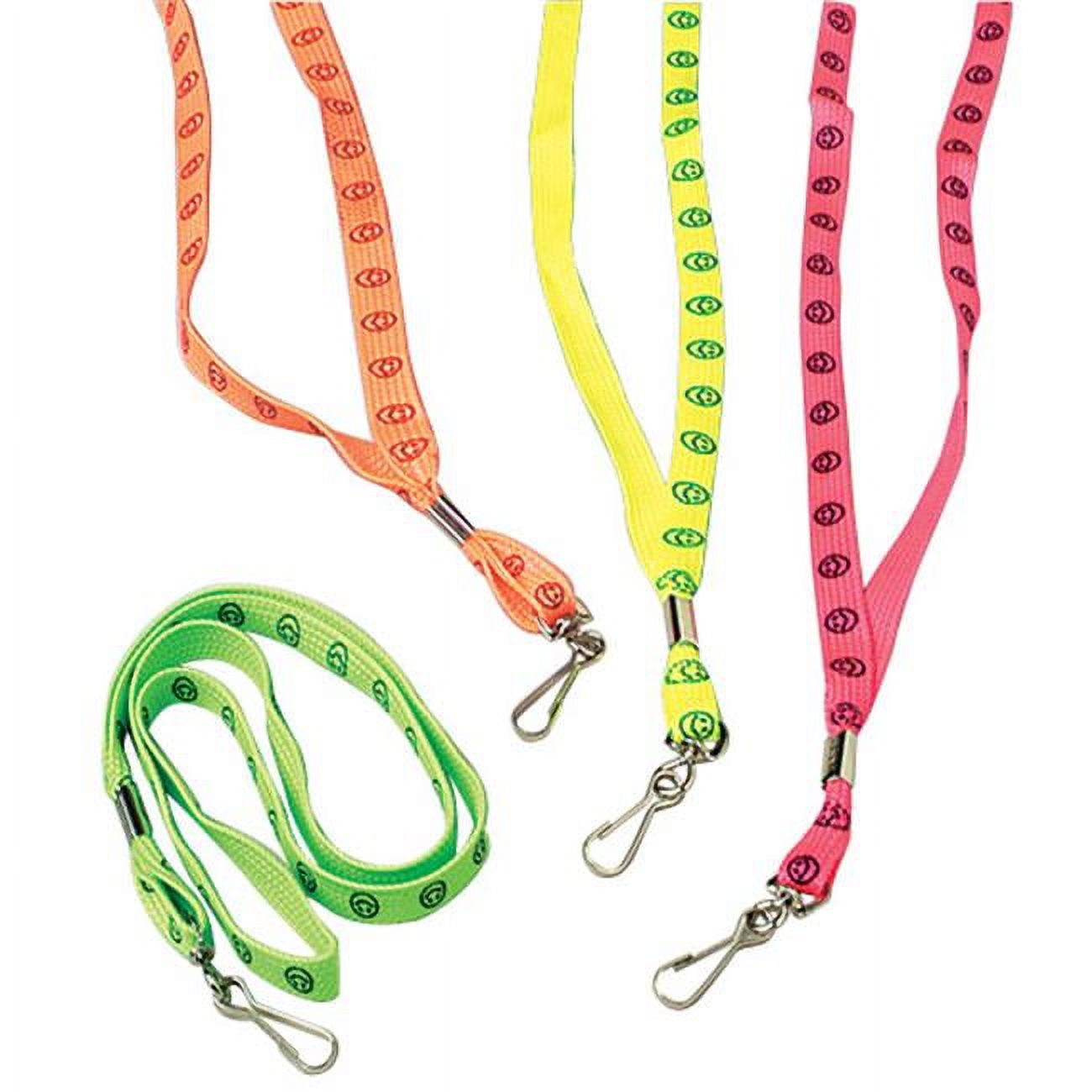 US Toy Company 7791 Smile Lanyards - Pack of 12