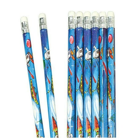 US Toy Company KA118 Space Pencils - Pack of 12