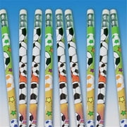 US Toy Company KA235 Soccer Pencils - Pack of 12