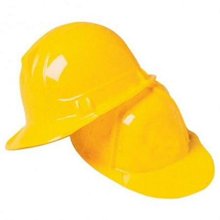 US Toy H153X10 Adult Construction Helmets - 12 Per Pack - Pack of 10