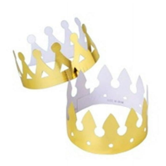 US Toy H28 Foil Crowns - Gold Foil