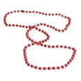 thumbnail image 1 of US Toy JA851-04 4 Piece Metallic Red Beads - Hang Tag - Pack of 4, 1 of 1