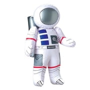 Inflatable 23" Astronaut and 17" Space Shuttle - 2 Pc Set - Space Party Toys and Decorations