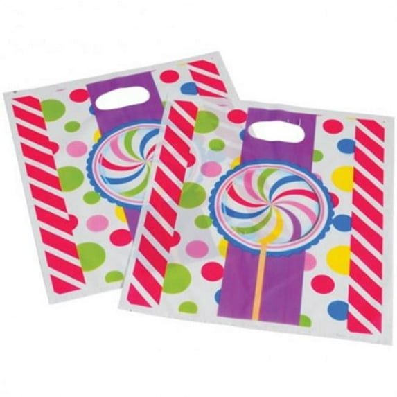 US Toy TU211X6 Candy Loot Bags - 12 Per Pack - Pack of 6