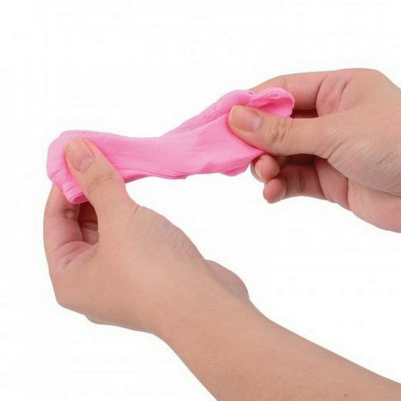 US Toy US Toy Fluffy Stress Relief  Bounce .4 oz Putty, Assorted Colors, 12 Pack