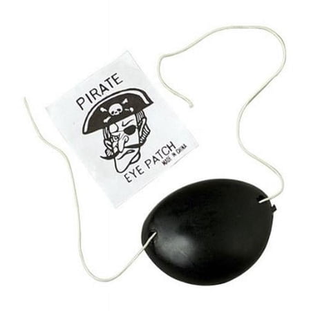 US Toy VL14 Black Pirate Eye Patches - 36 Piece