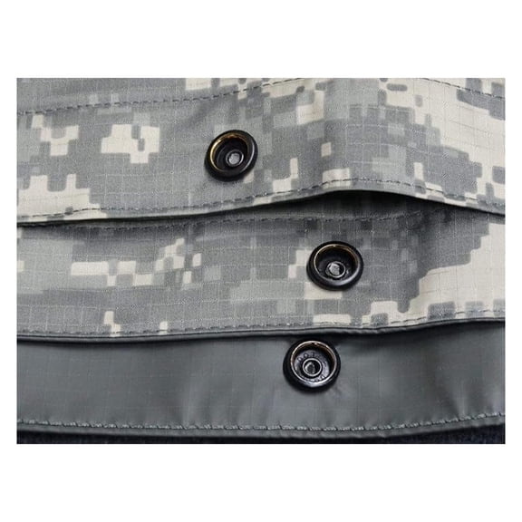 US USGI Field Tarpaulin ACU Foliage Sand Reversible 92" x 82" Tarp