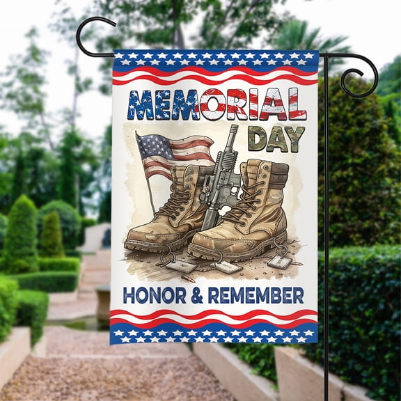US Veteran Flag, Memorial Day Honor And Remember Flag ID-0531-SMLA