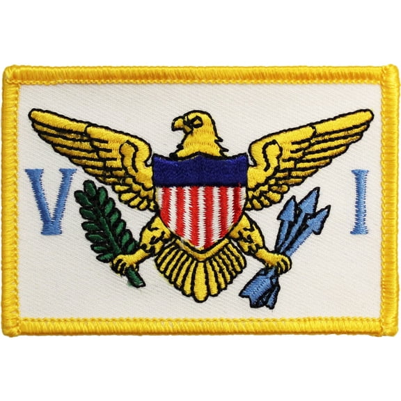 US Virgin Islands Rectangular Patch