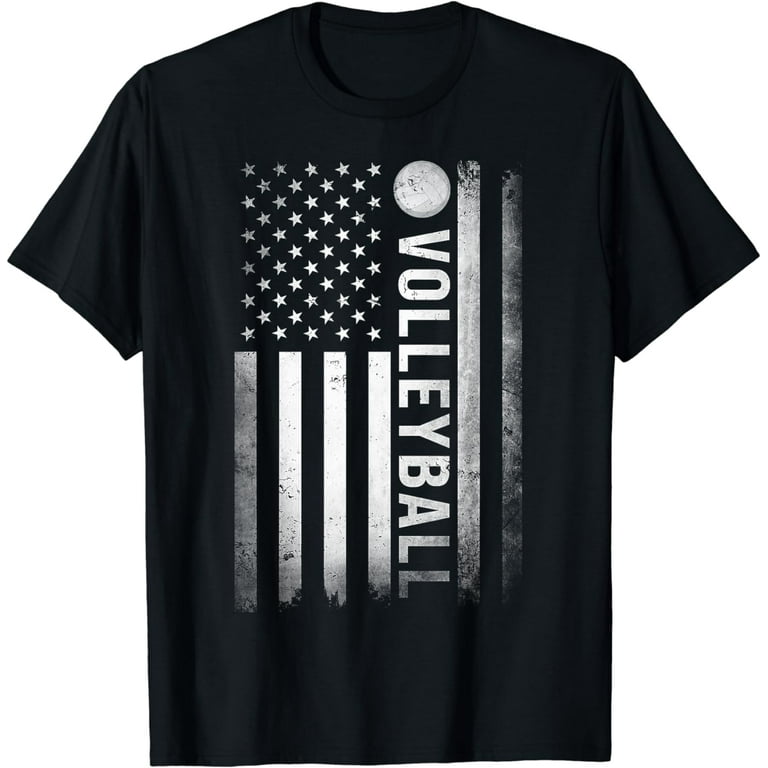 Usa Flag Volleyball Men's And Women's Volleyball Shirt Usa Flag Volleyball Men's And Women's Volleyball Shirt