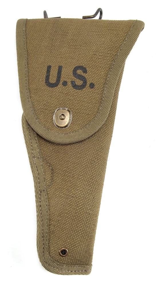 World War Supply Gun Holster M1916 Experimental M1 WW2 OD Cotton for Colt 1911 .45