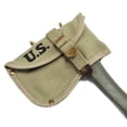 thumbnail image 1 of World War Supply Hatchet Axe Cover US WW2 Military Green, 1 of 5