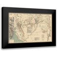thumbnail image 1 of US War Dept 18x13 Black Modern Framed Museum Art Print Titled - Utah Territory - US War Dept 1860, 1 of 5