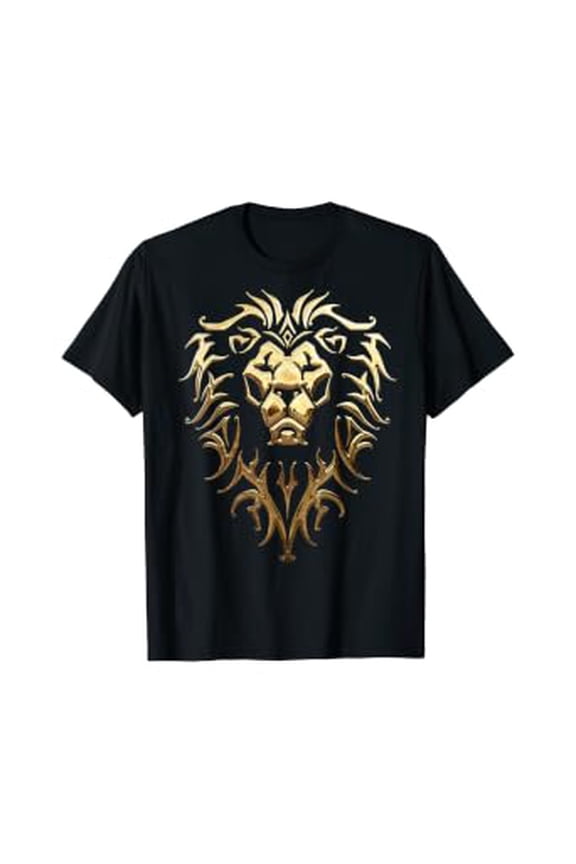 US Warcraft +Logo Alliance Metallic 01 T-Shirt