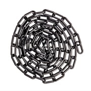 US Weight 1.5 x 10 Black Plastic Safety Chain ft. SunShield UV Resistant Technology