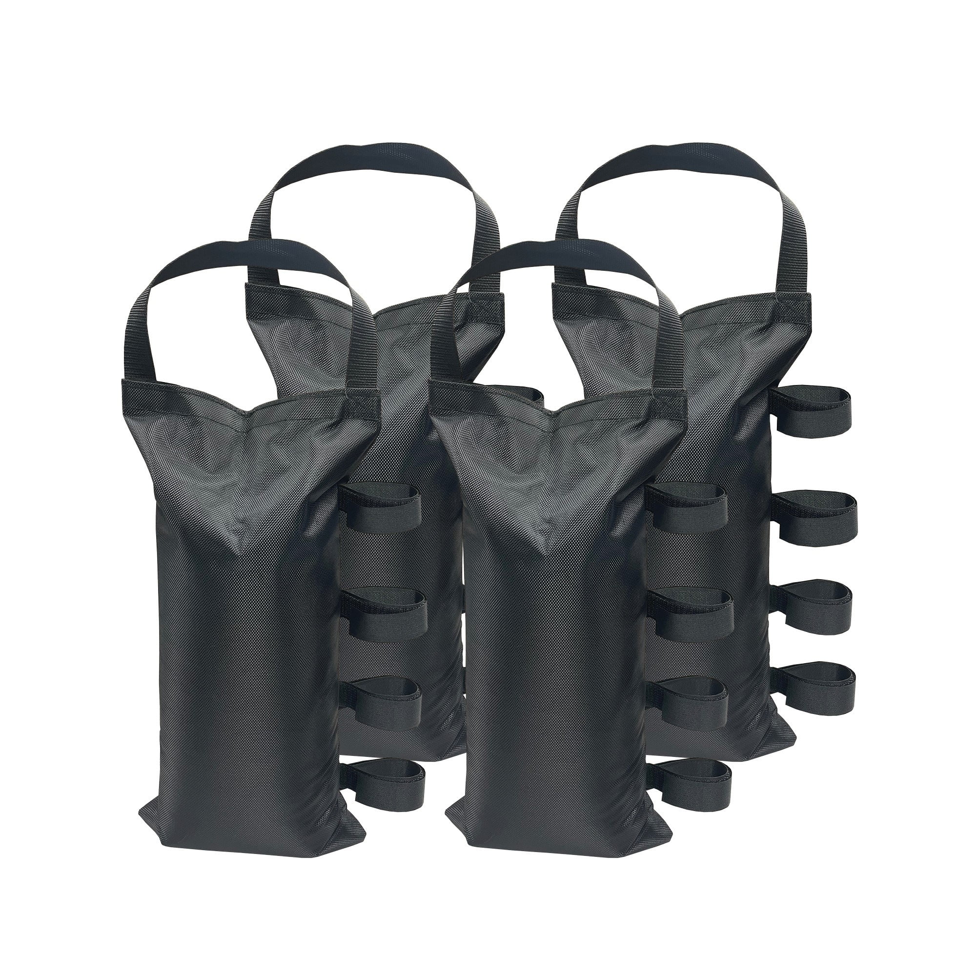 Black Heavy Duty Fillable Canopy Weight Bags Set of 4