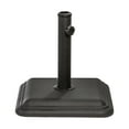 thumbnail image 1 of US Weight 26 Pound Umbrella Base Designed To Be Used With a Patio Table - Black, 1 of 7
