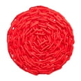 thumbnail image 1 of US Weight Chainboss 2" x 500' Red Plastic Safety Chain with SunShield UV Resistant Technology, 1 of 9