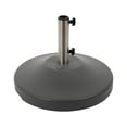 thumbnail image 1 of US Weight 80 lbs. Prefilled Concrete Round Outdoor Free Standing Patio Umbrella Base in Gray, 1 of 8