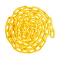 thumbnail image 1 of US Weight Chainboss 2" x 25' Yellow Plastic Safety Chain with SunShield UV Resistant Technology, 1 of 9