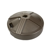 US Weight Durable 50 Pound Umbrella Base Designed to be Used with a Patio Table (Bronze)
