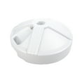 thumbnail image 1 of US Weight Durable Fillable Umbrella Base Designed to be Used With a Patio Table (White), 1 of 7