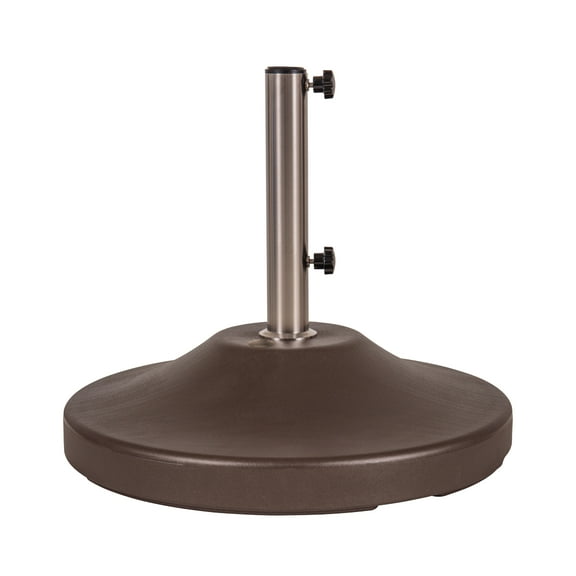 US Weight Fillable Heavy-Duty Free Standing Umbrella Base - Bronze