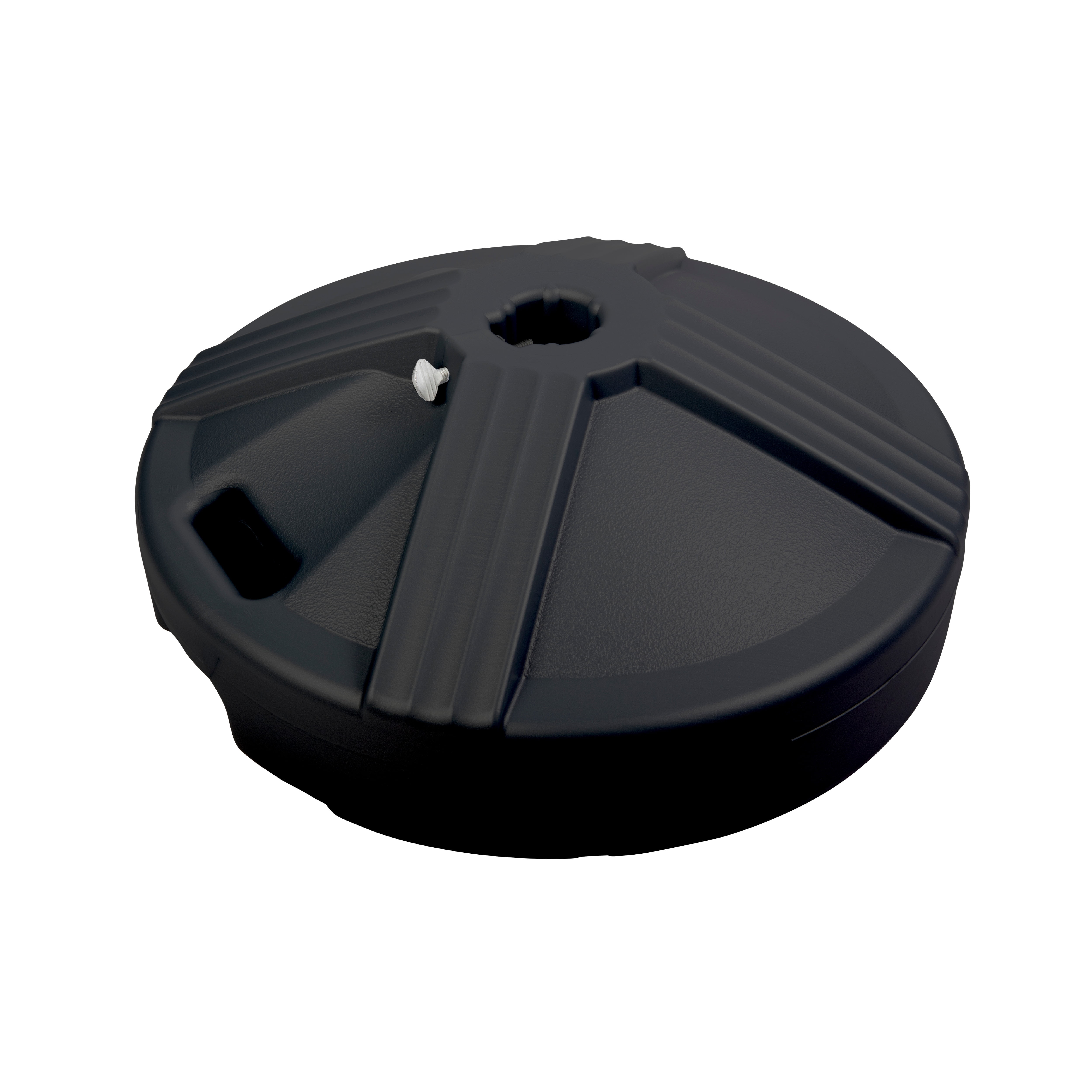 US Weight Fillable Umbrella Base Designed to be Used With a Patio Table (Black)