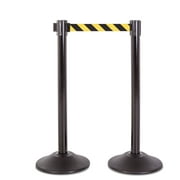 US Weight Heavy Duty Premium Steel Stanchion with 7.5-Foot Retractable Belt More Colors Available