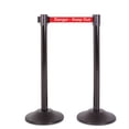 thumbnail image 1 of US Weight Heavy Duty Premium Steel Stanchion with 7.5-Foot Retractable Belt (More Colors Available), 1 of 8