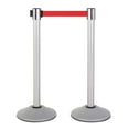 thumbnail image 1 of US Weight Heavy Duty Premium Steel Stanchion with 7.5-Foot Retractable Belt (More Colors Available), 1 of 8
