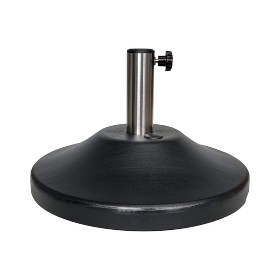 US Weight Premium Fillable Umbrella Base for Patio Table - Black