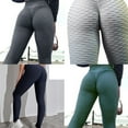 thumbnail image 1 of US Women Butt Lift Leggings Anti-Cellulite High Waist Push Up Yoga Pants TikTok, 1 of 12