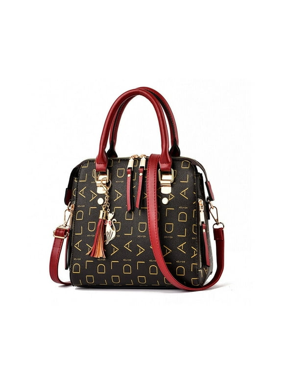 US Women Satchel Handbags PU leather Cross-Body Bag Ladies Shoulder Bag Tote Bag