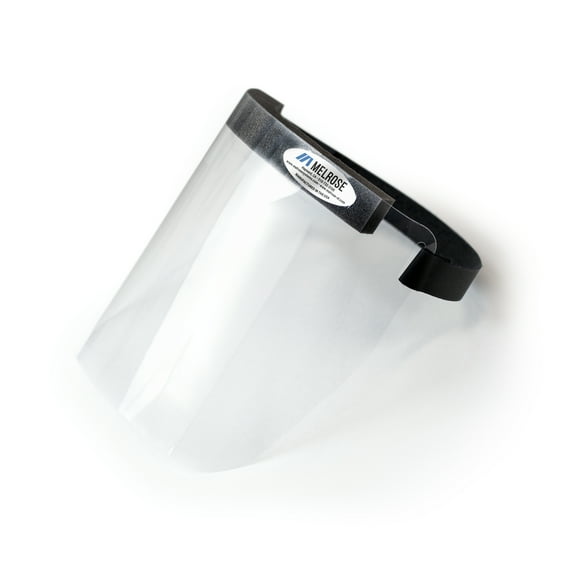 US-made Safety Face Shield With Clear Anti-fog Visor-10 Pack